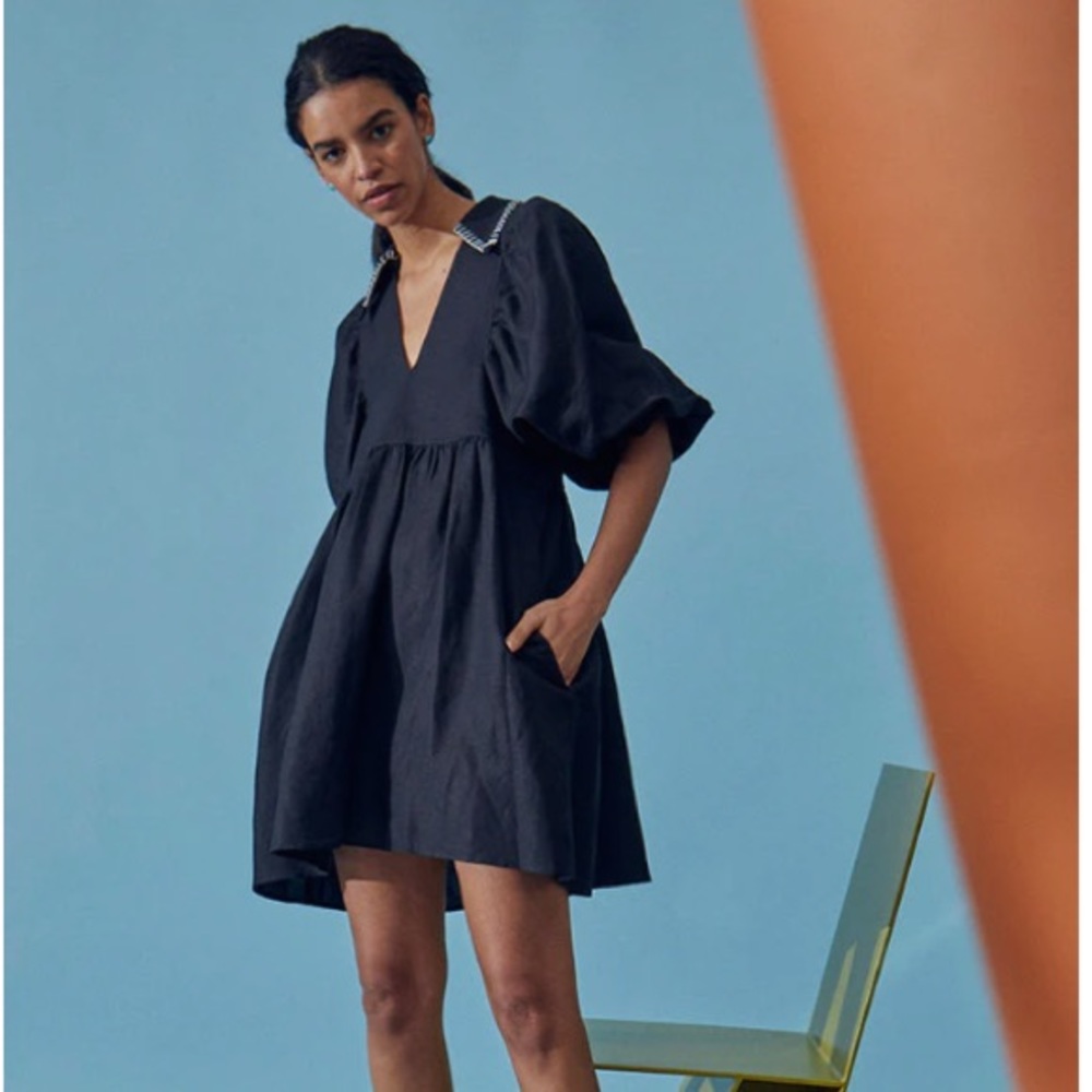 Hunter Bell Noah Dress. Black. Size Small. Brand new with tags.